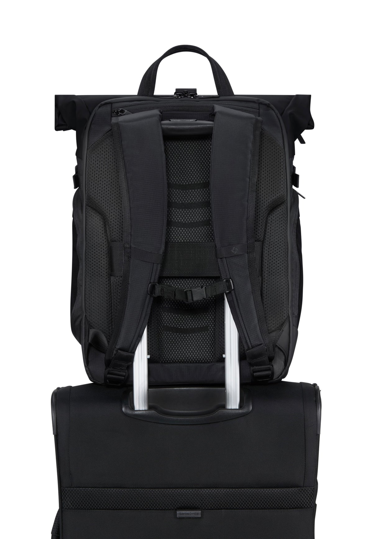 Samsonite Biz2Go 2.0 Rolltop 15.6" Black Zaino arrotolabile