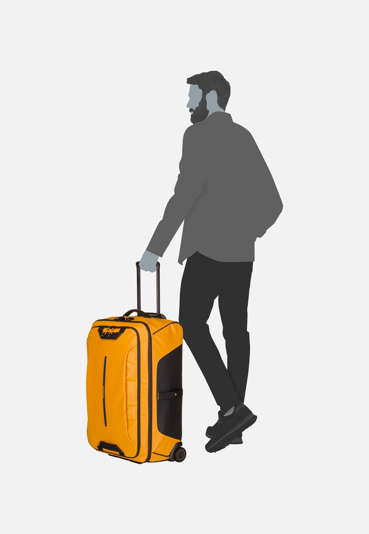Samsonite Prodiver Duffle/WH 67 Yellow Koffer