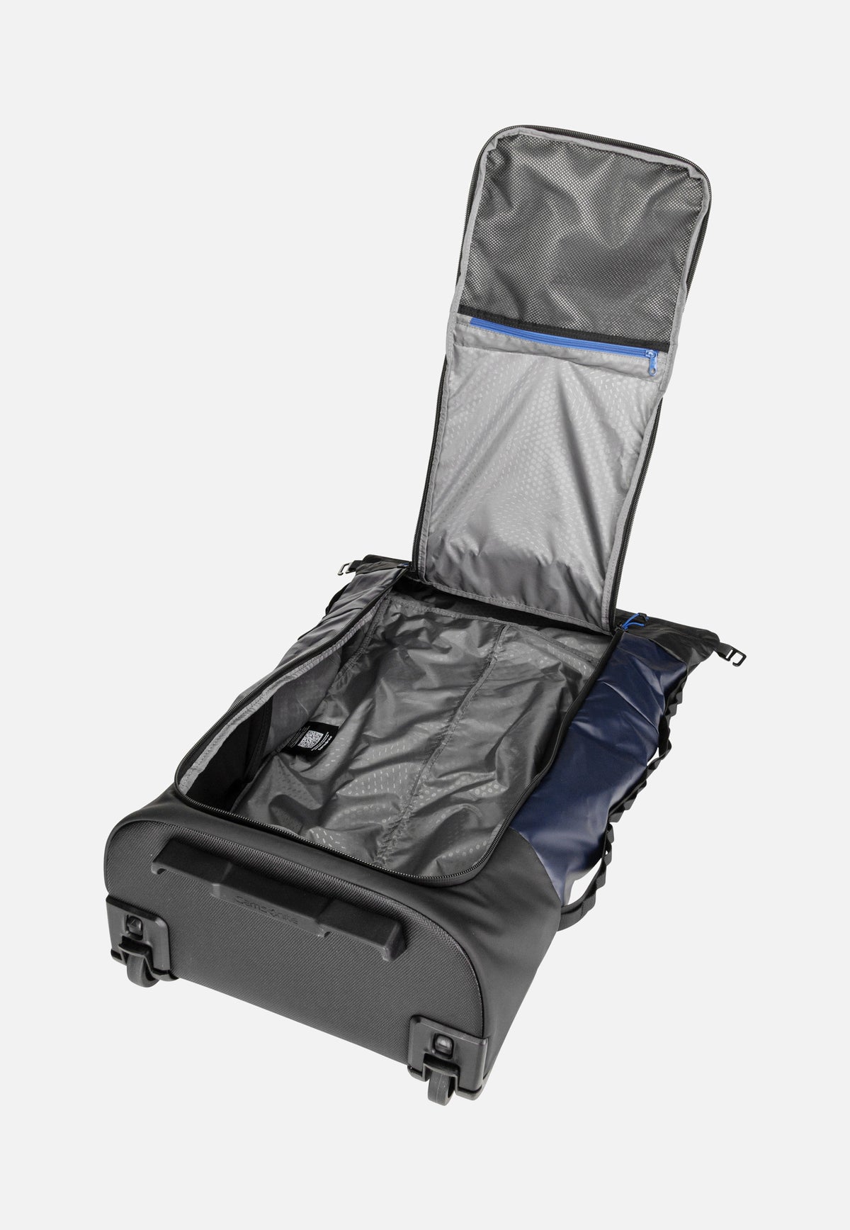 Samsonite Prodiver Foldable Duffle/WH 4-in-1 Blue Nights Borsa da viaggio con ruote