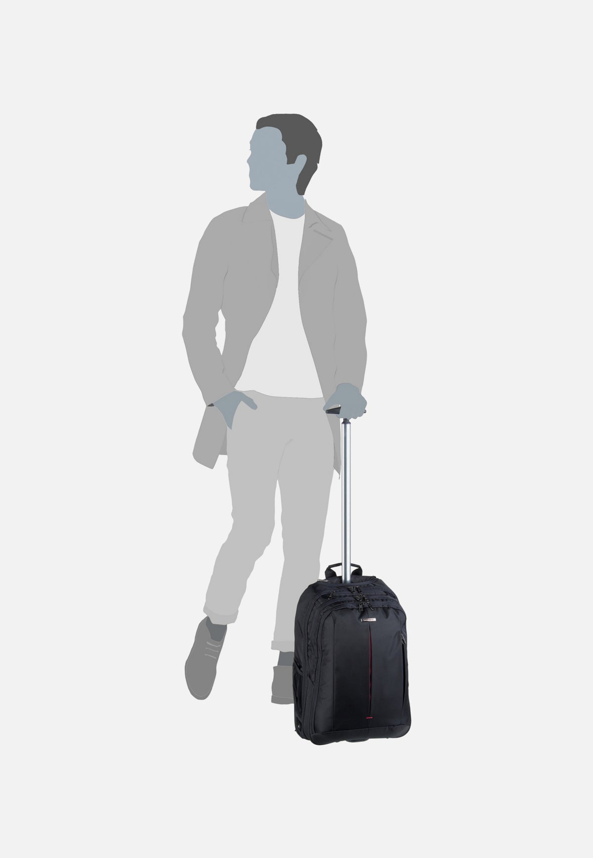 Samsonite Guardit 2.0 Laptop Backpack/Wh 15.6'' Black Backpack Trolley