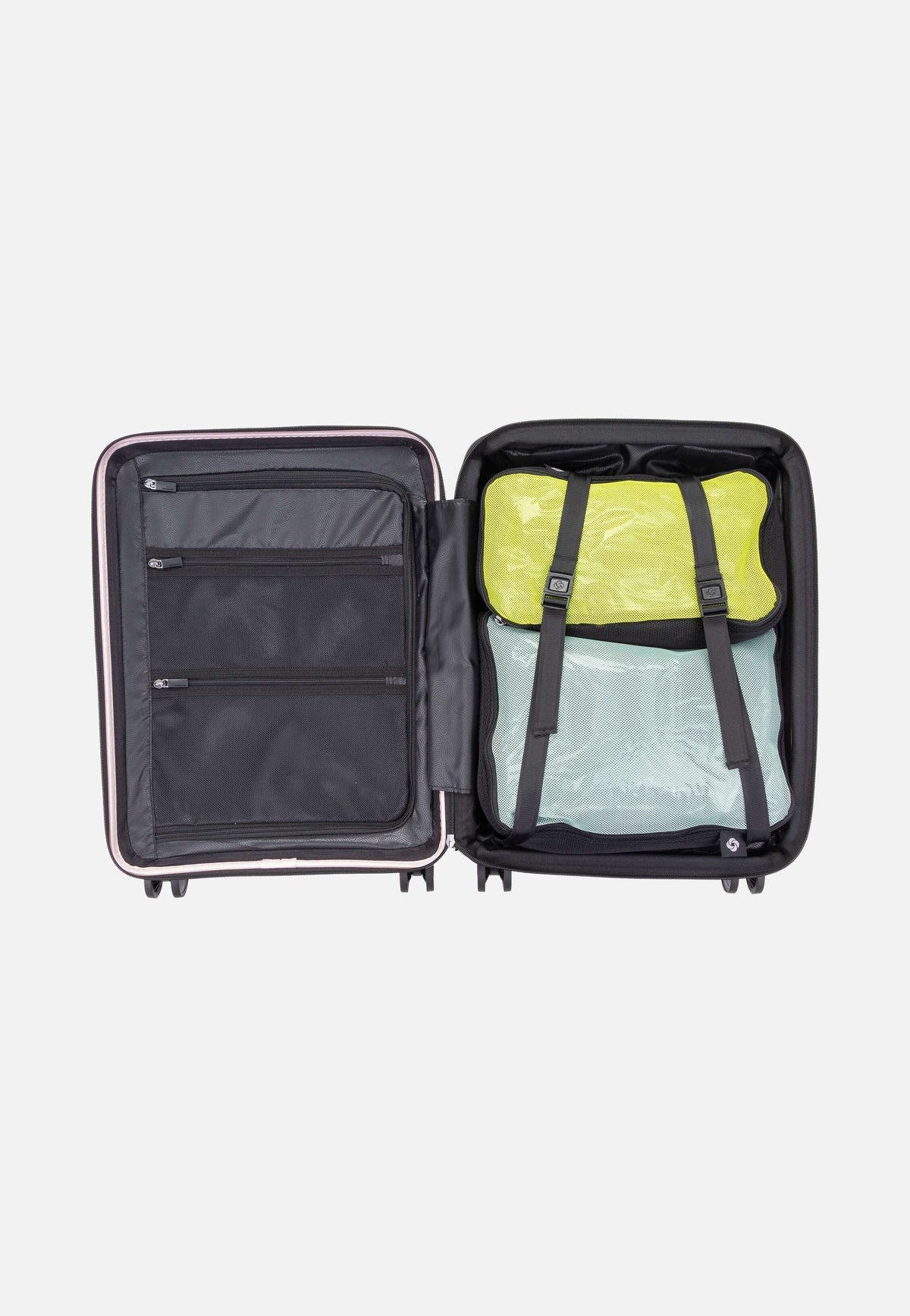 Samsonite RestackD Spinner 55 EXP Easy Access Rose Valigia
