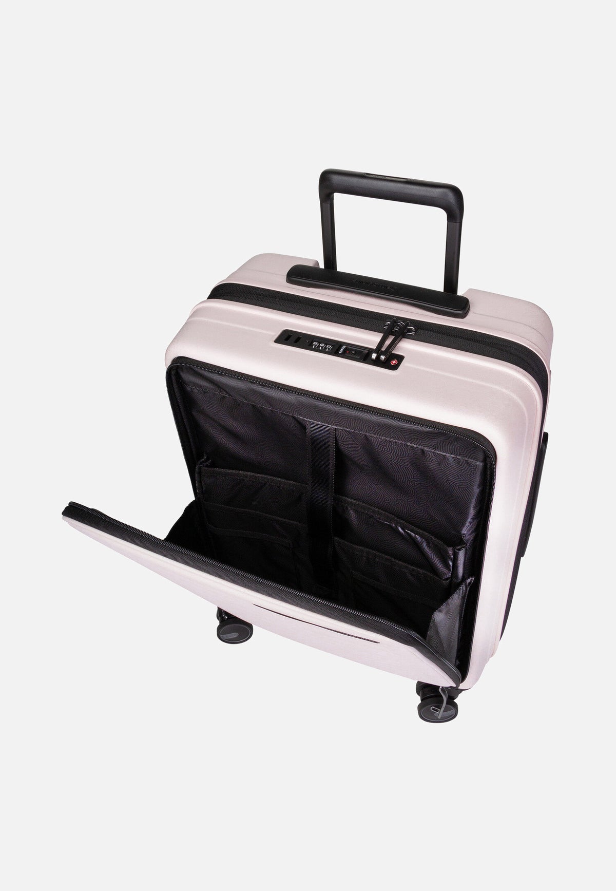 Samsonite RestackD Spinner 55 EXP Easy Access Rose Valigia