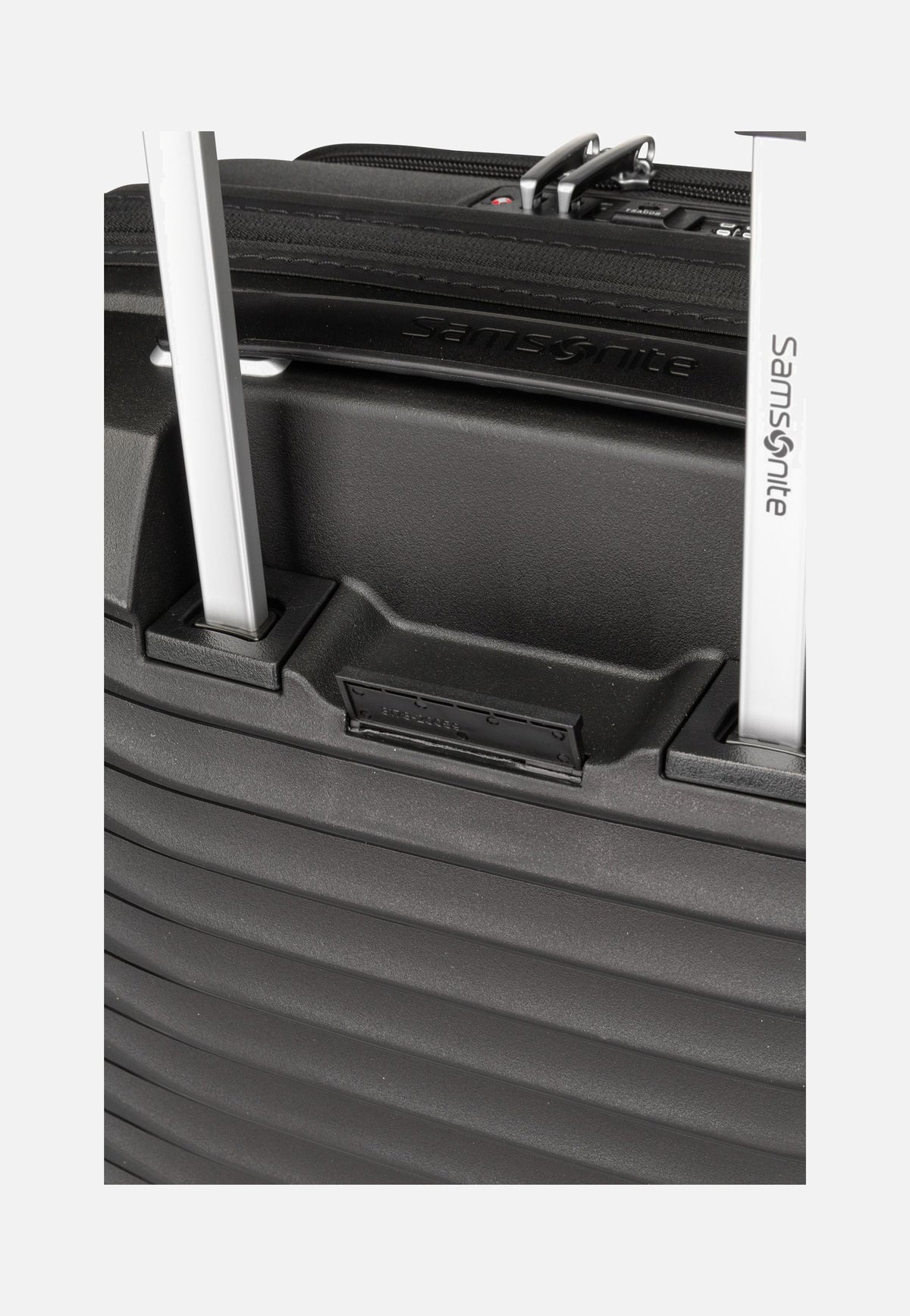 Samsonite Upscape Spinner 55 EXP Easy Access Black Valigia
