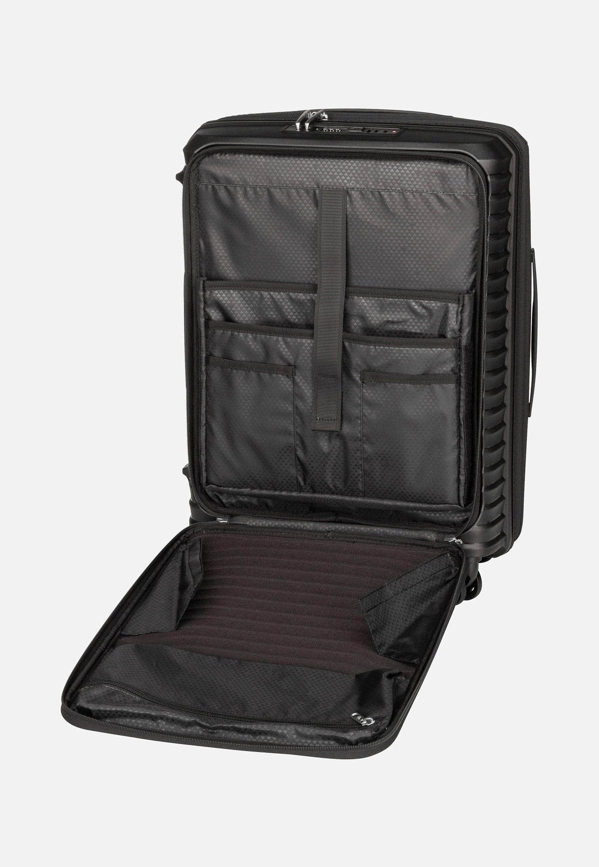 Samsonite Upscape Spinner 55 EXP Easy Access Black Valigia