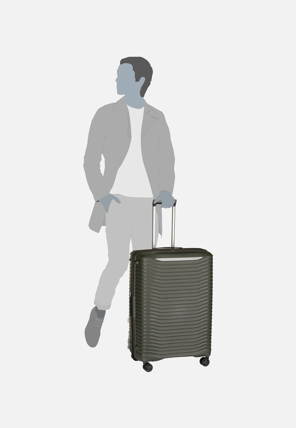Samsonite Upscape Spinner 75 EXP Climbing Ivy Maleta