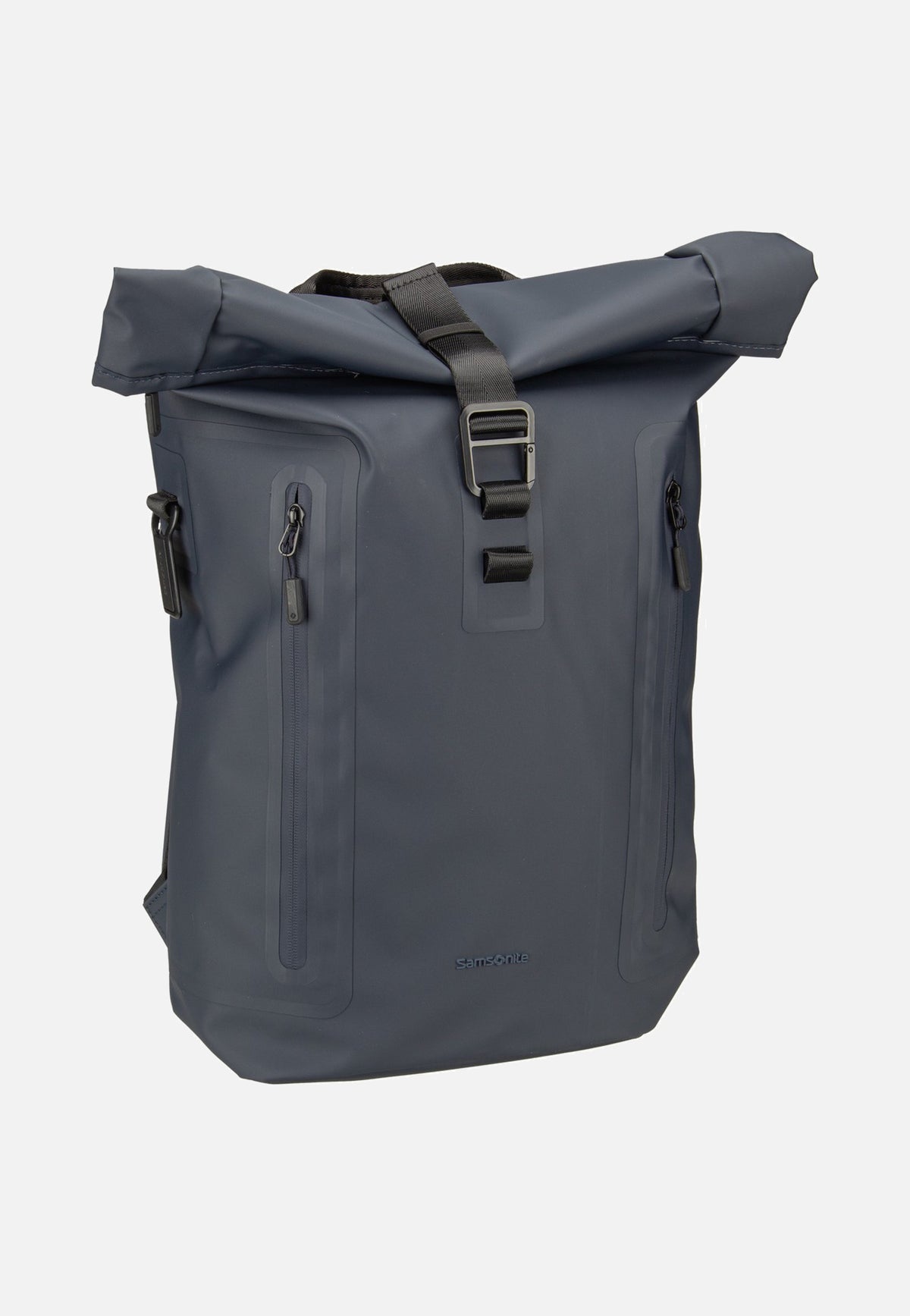 Samsonite Coatify Biz Rolltop 15.6" Back Blue Rugtassen