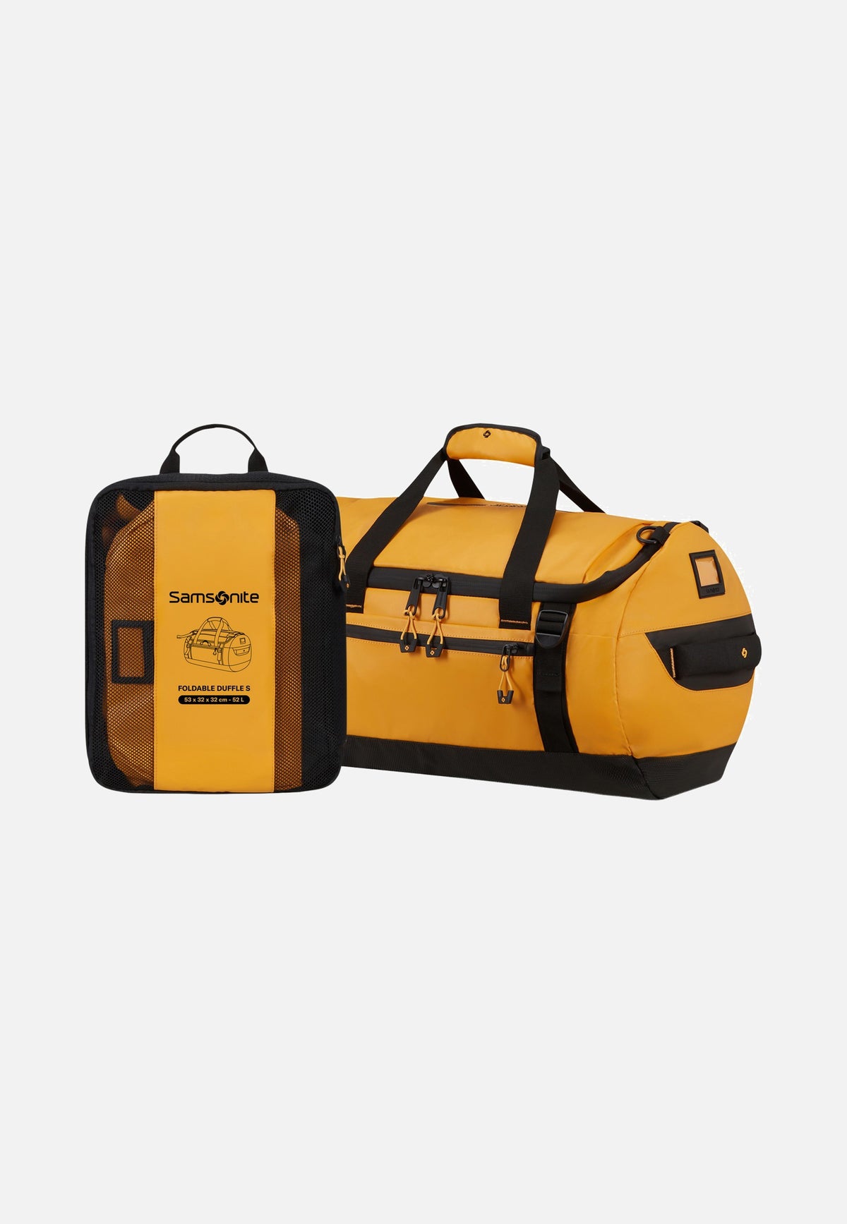 Samsonite Prodiver Foldable Duffle S Yellow Dufflebag