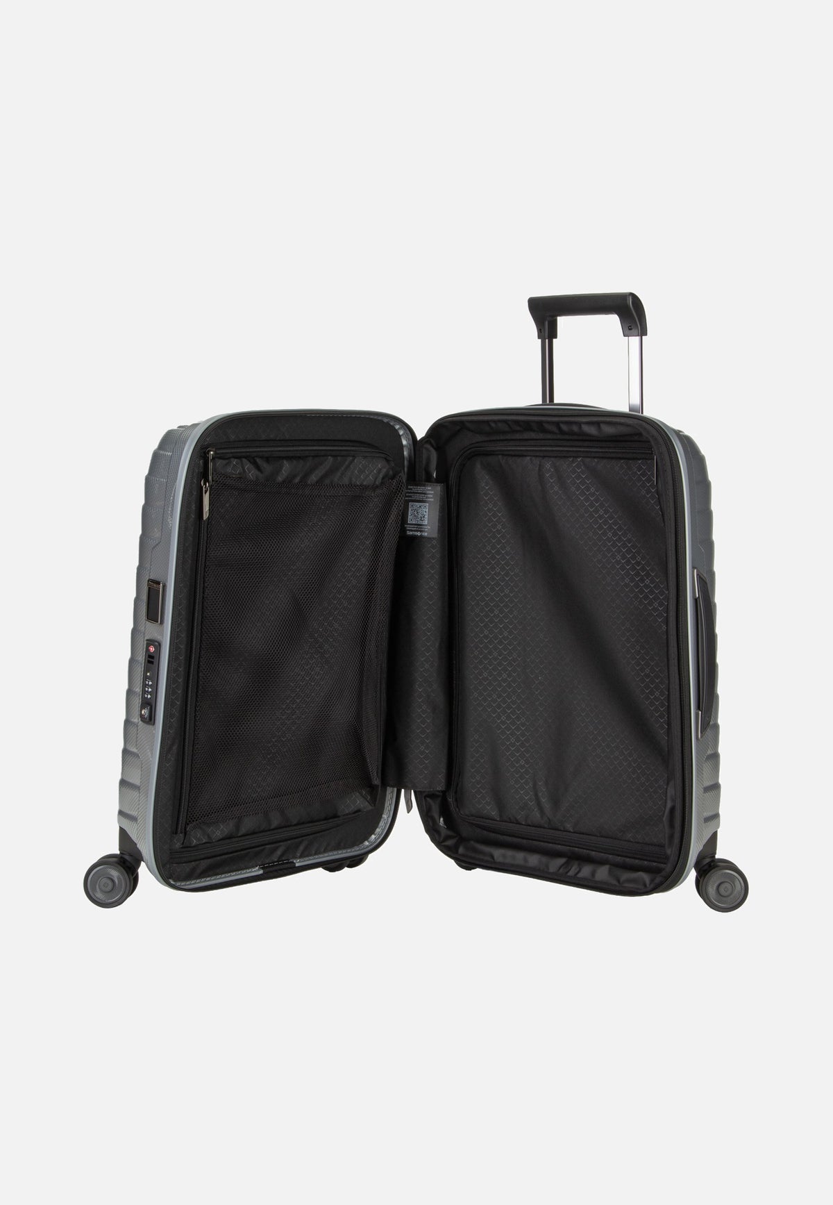 Samsonite Proxis Spinner 55/20 Exp Silver Valigia