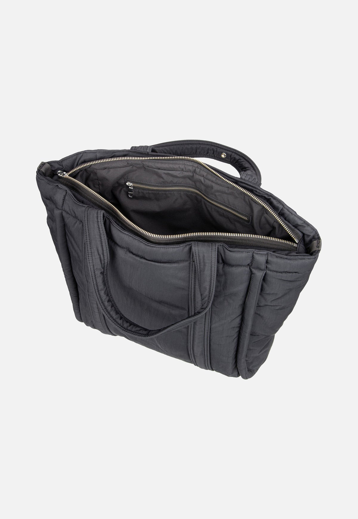 Sandqvist Curve TB L Black Shopper