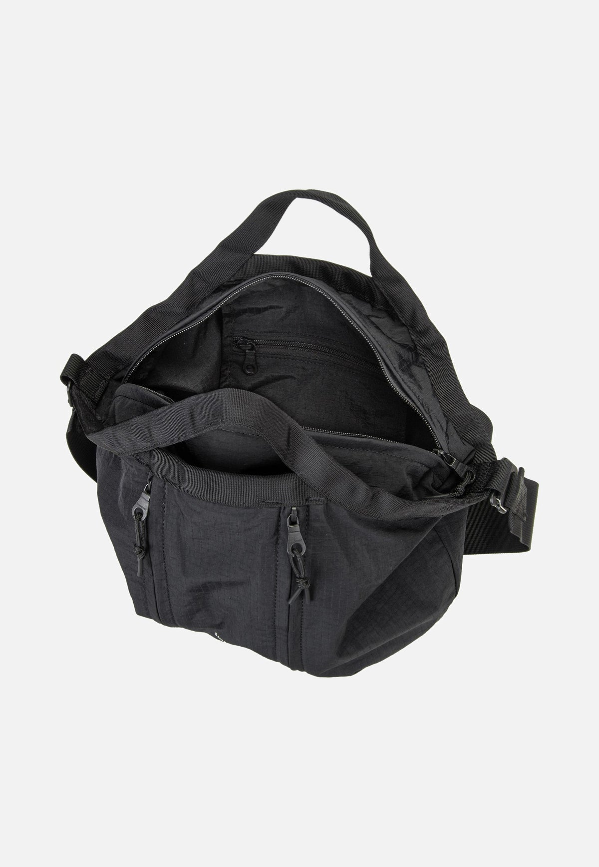 Sandqvist Grid Crossbody Black Handle Bag