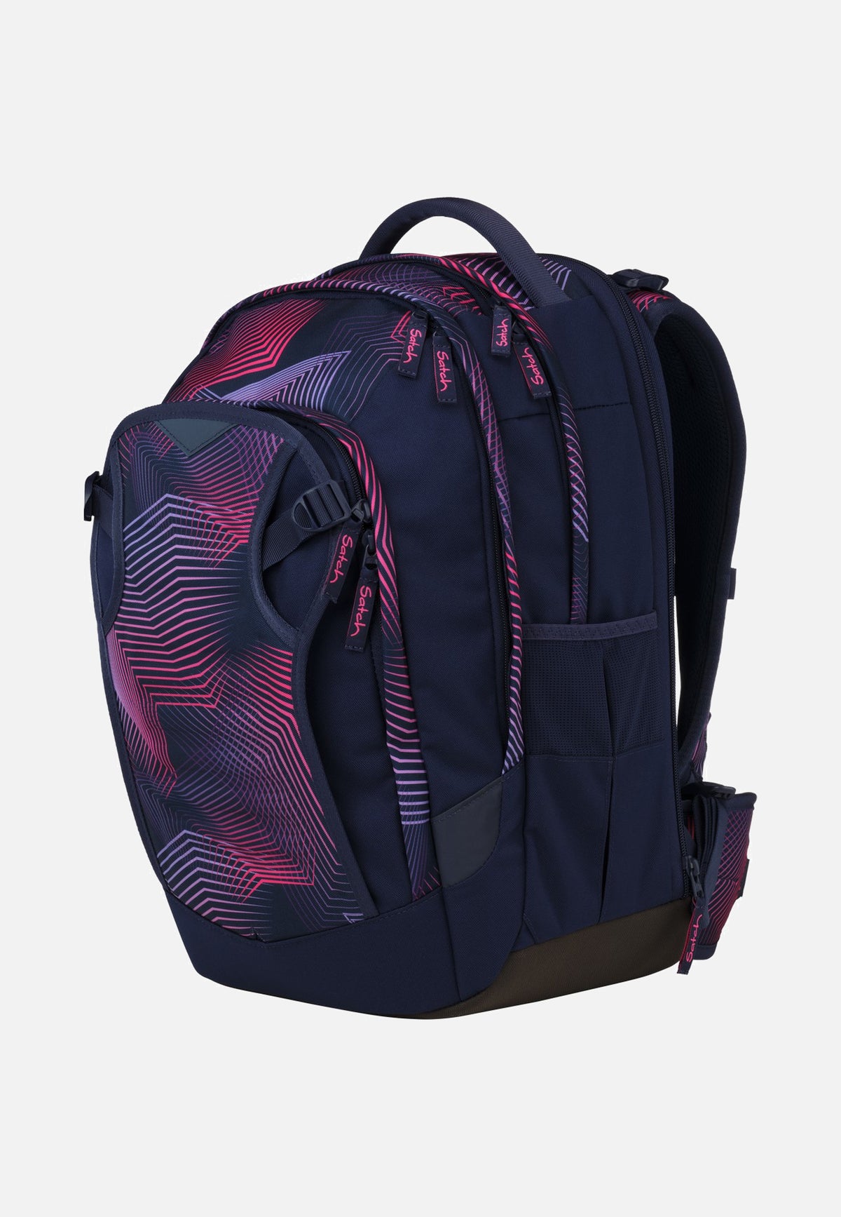 satch Match Plus Seismic Pink School Bag