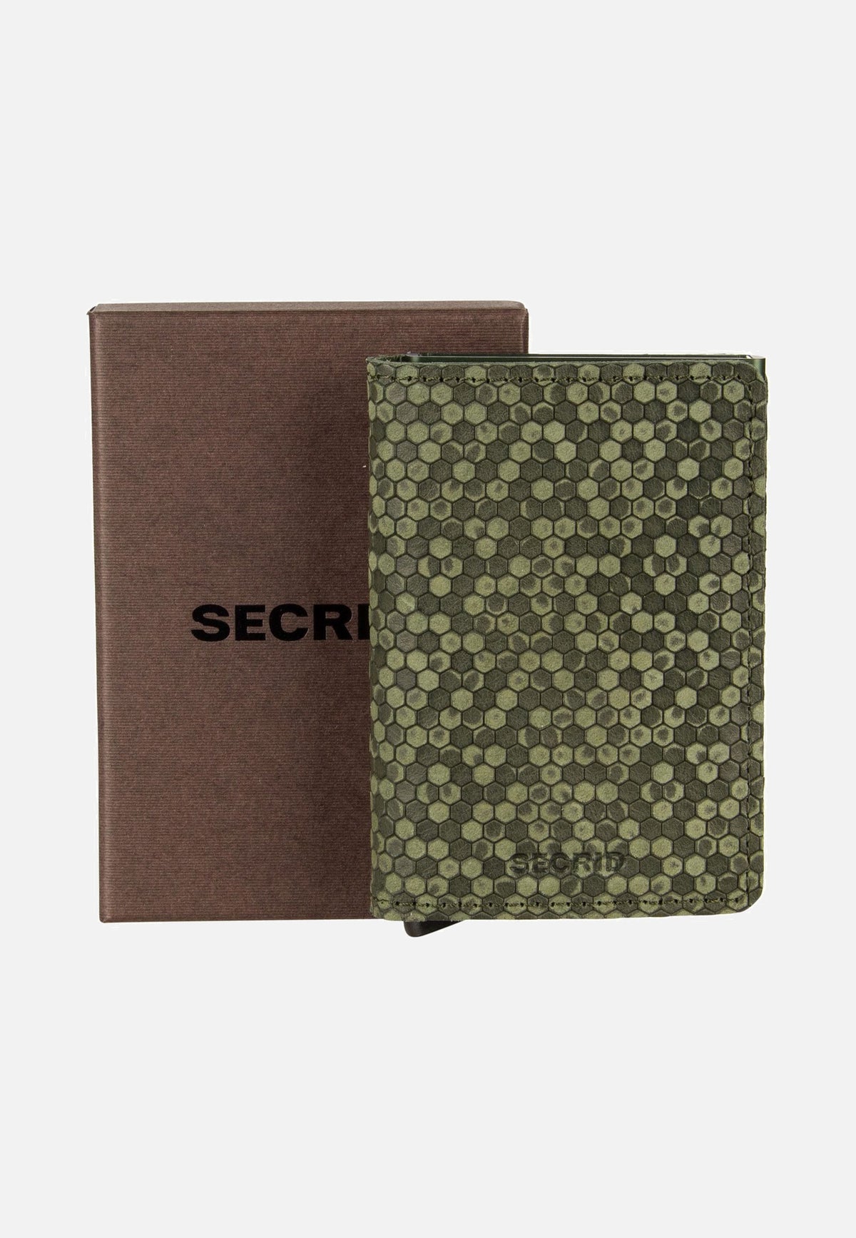 Secrid Slimwallet Hexagon Green Wallet