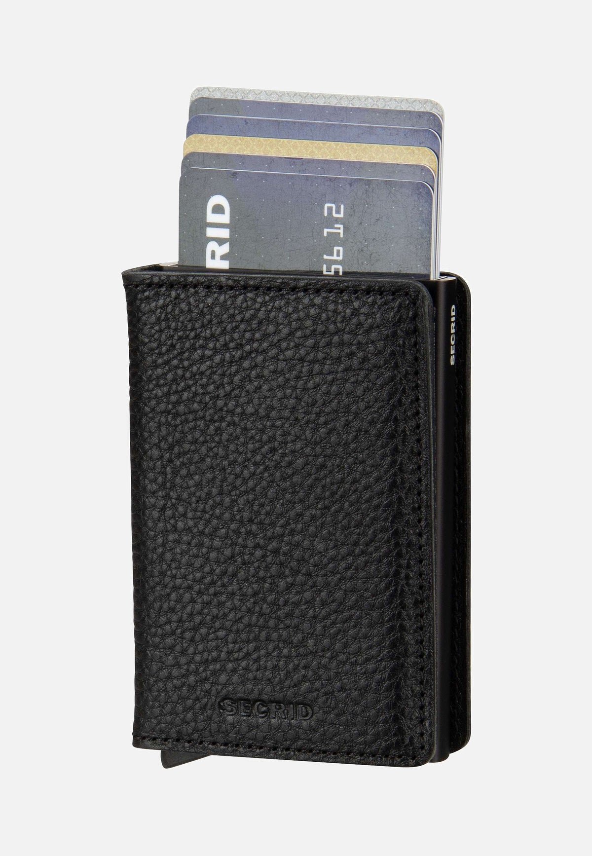 Secrid Slimwallet Veg Tanned Black-Black Wallet