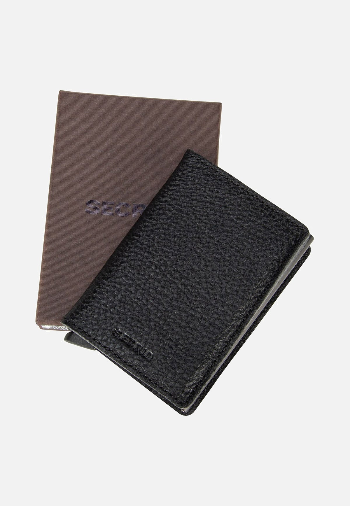 Secrid Slimwallet Veg Tanned Black-Black Wallet