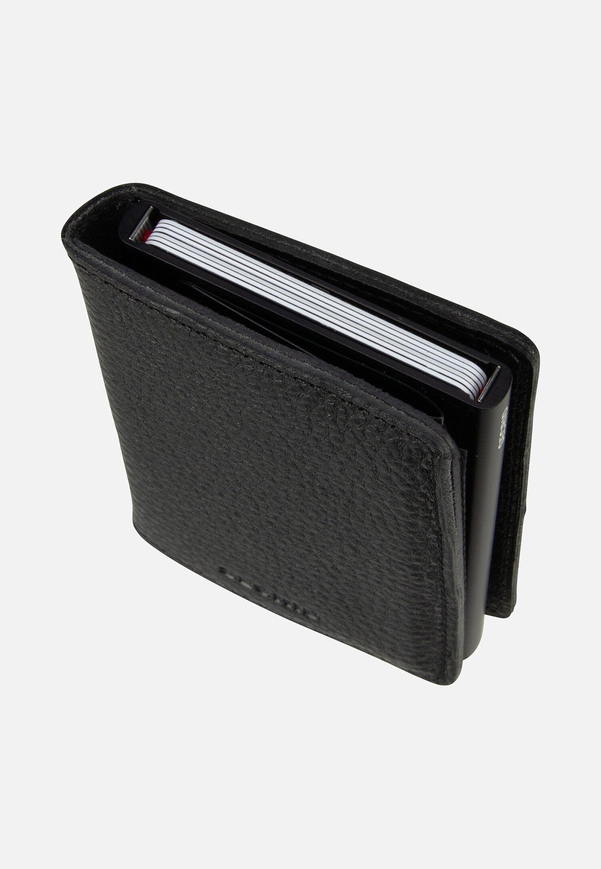 Secrid Slimwallet Veg Tanned Black-Black Wallet