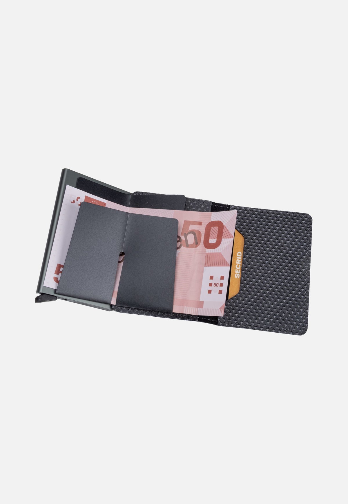 Secrid Slimwallet Pyramid Grey Portafoglio