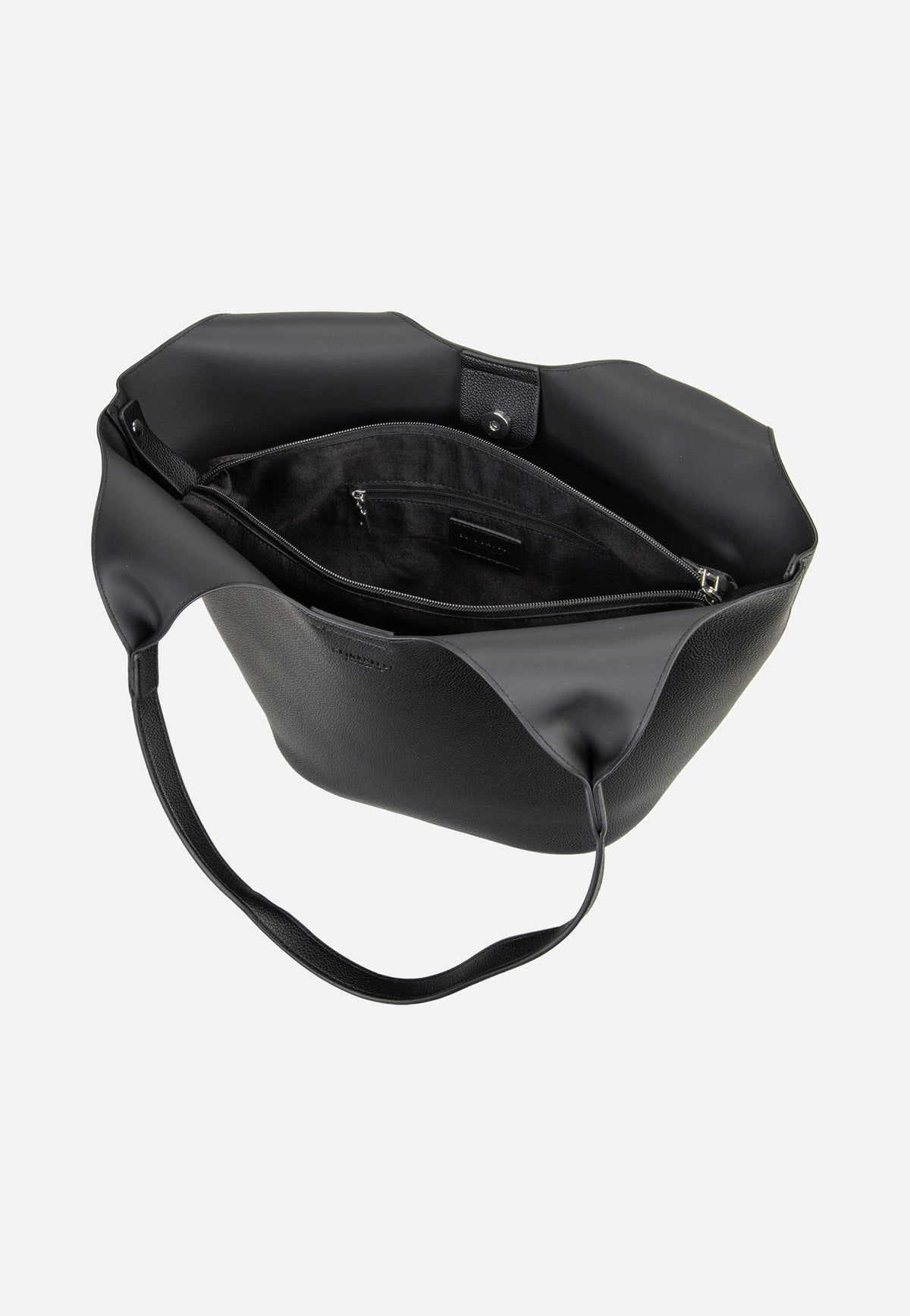 Seidenfelt Nelma Tulip Shopper Black Shopper