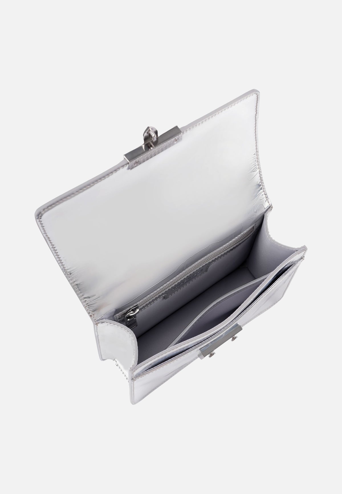 Seidenfelt Roros Mirror Mirror Silver Borsa da sera