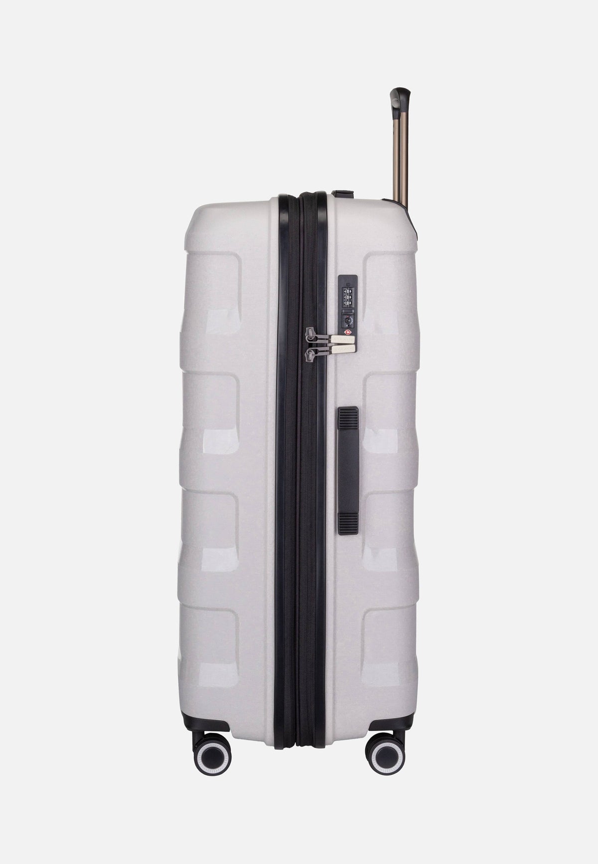 Stratic Straw+ Trolley L Beige Suitcase