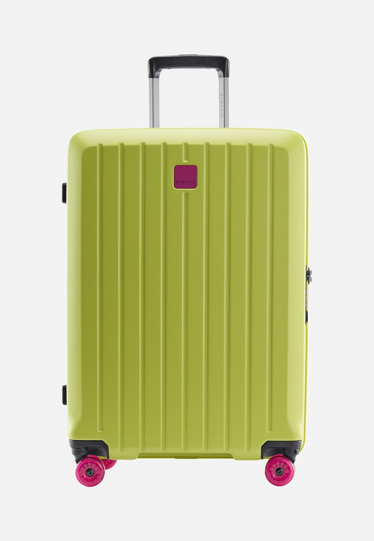 Stratic Buzz Trolley M Lime Green Suitcase