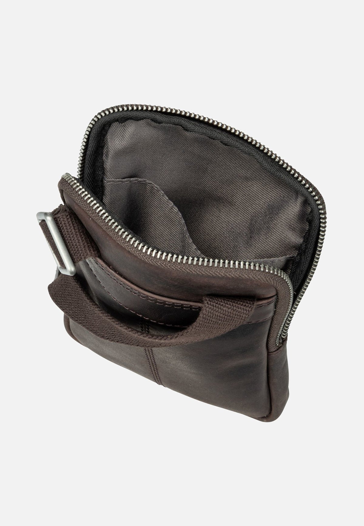 Strellson Brick Lane Brian XSVZ 1 Dark Brown Crossbody Bag