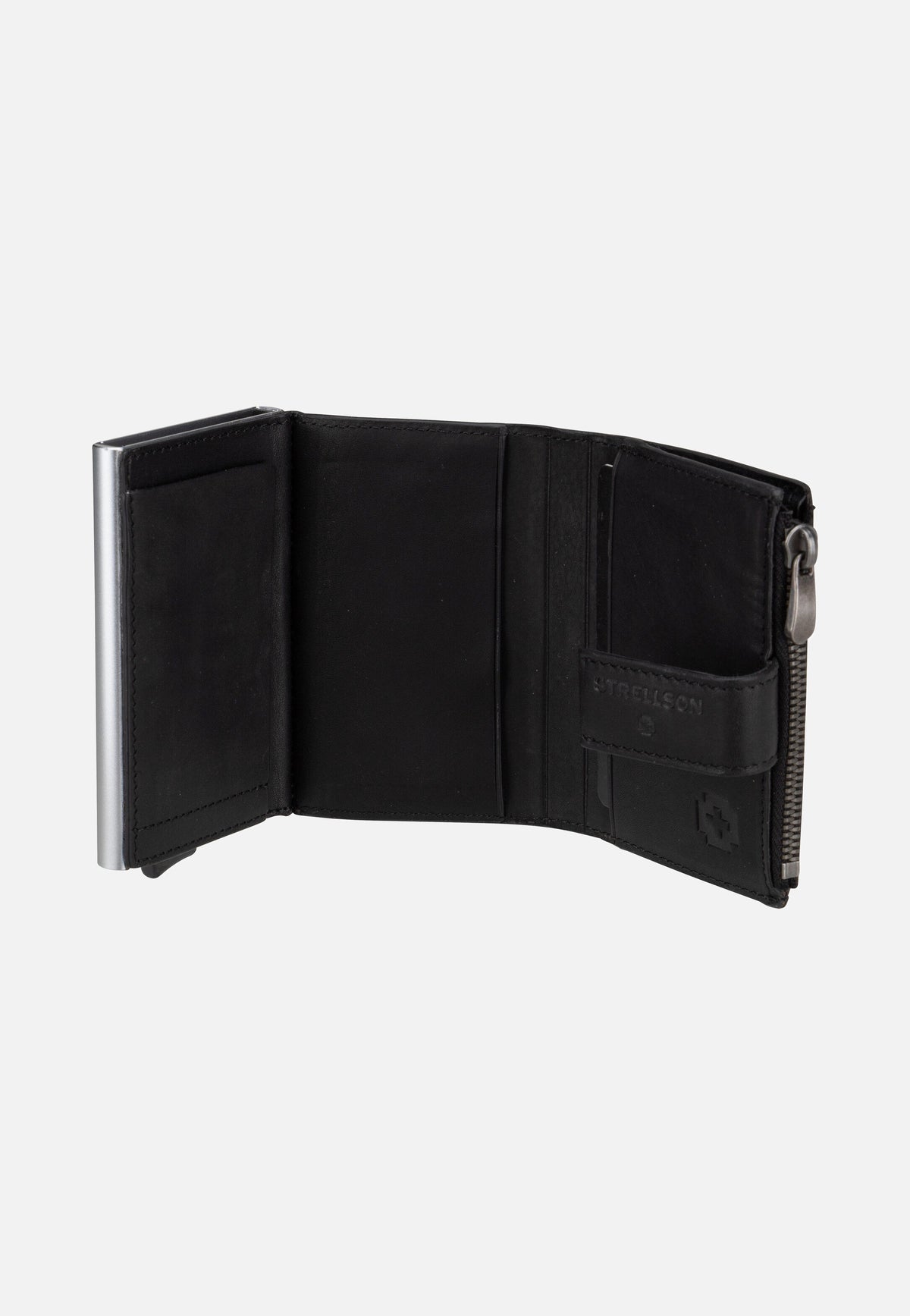 Strellson Brick Lane C Four E-Cage sv8 Black Wallet