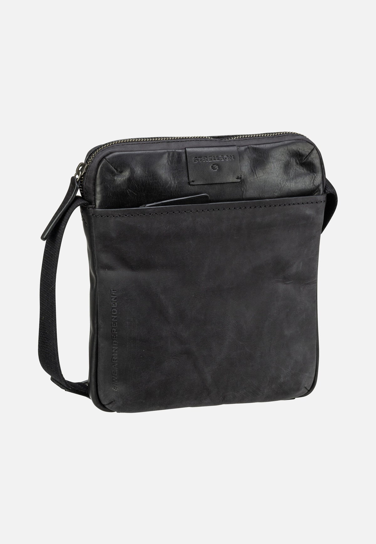 Strellson Brick Lane Marcus XSVZ Black Pouch Bag
