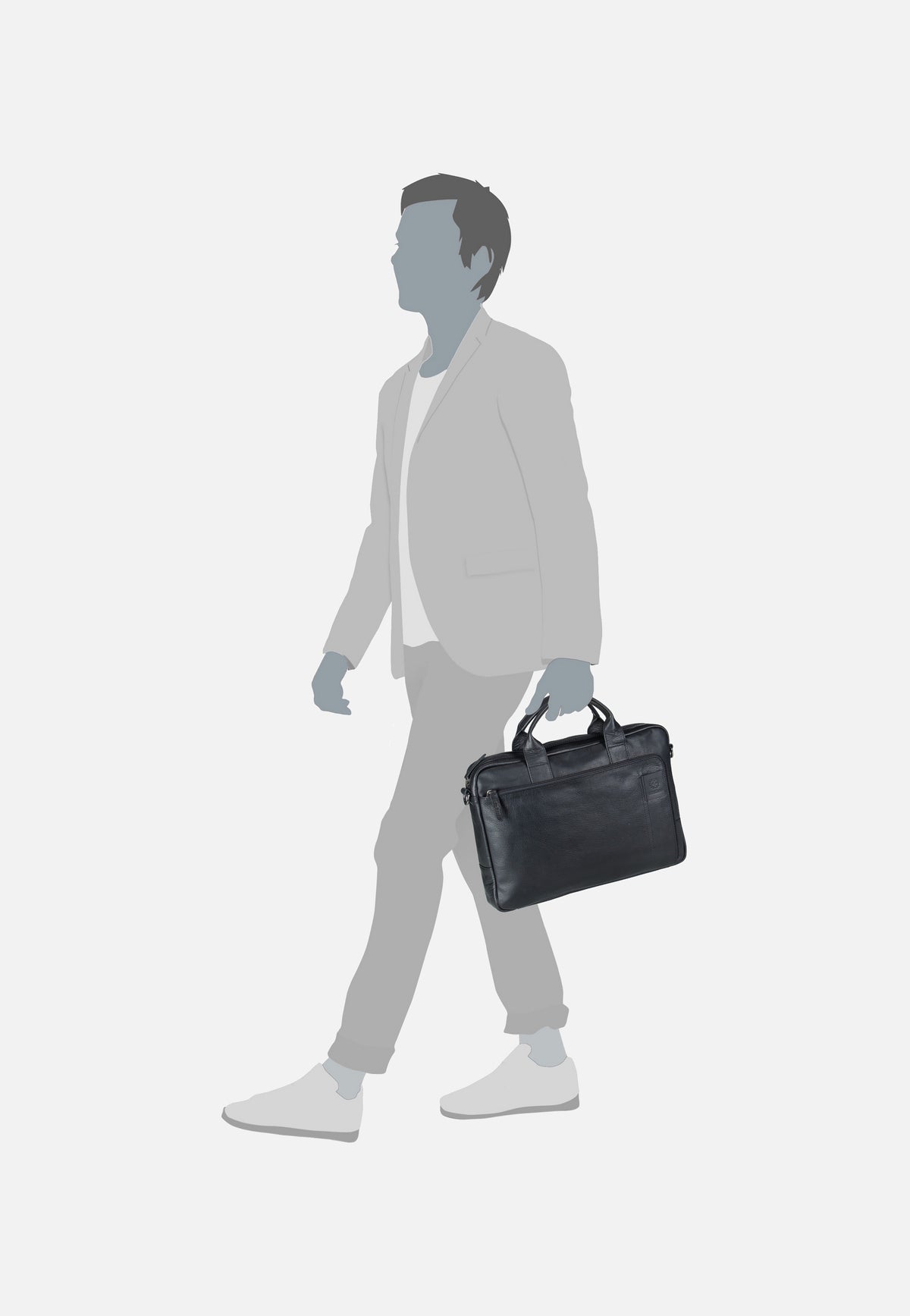 Strellson Hyde Park BriefBag SHZ1 Black Briefcase