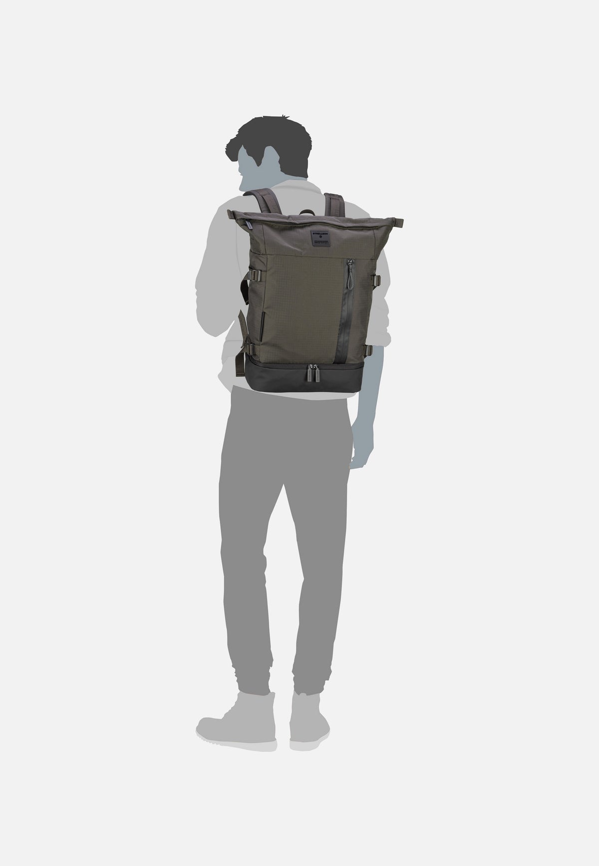 Strellson Northwood RS Sebastian LVZ Khaki Backpack