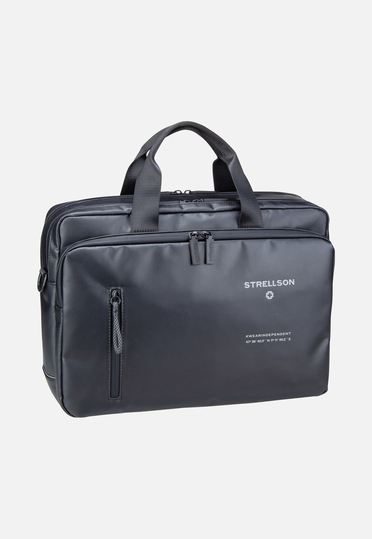 Strellson Stockwell 2.0 Charles Briefbag MHZ Black Briefcase