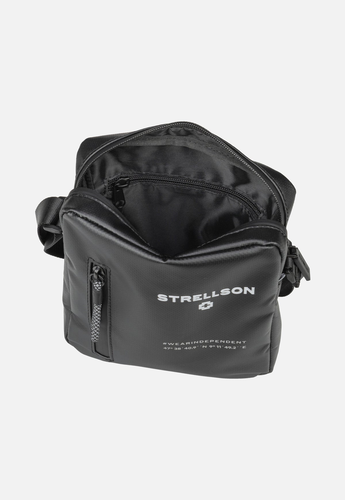 Strellson Stockwell 2.0 Marcus XSVZ Black Crossbody Bag