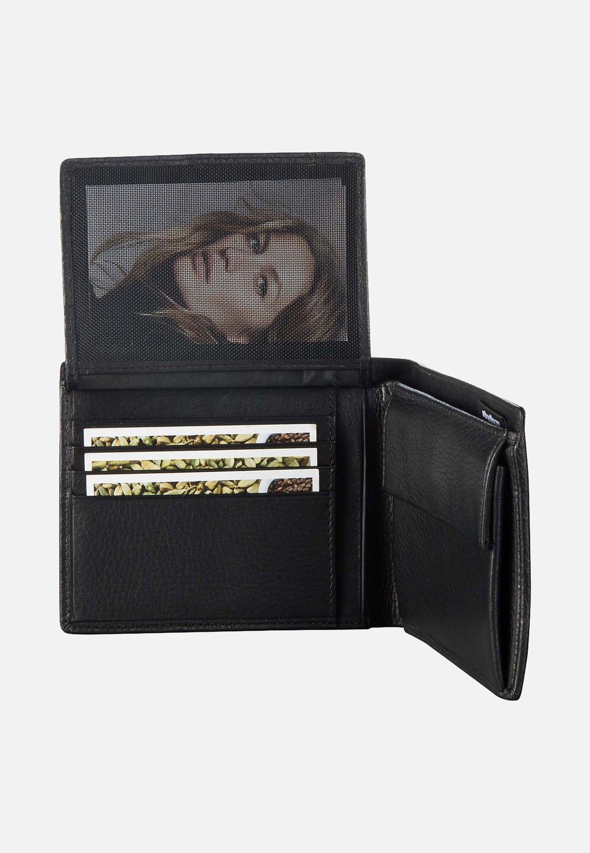 Strellson Carter Bill Fold H8 Black Wallet