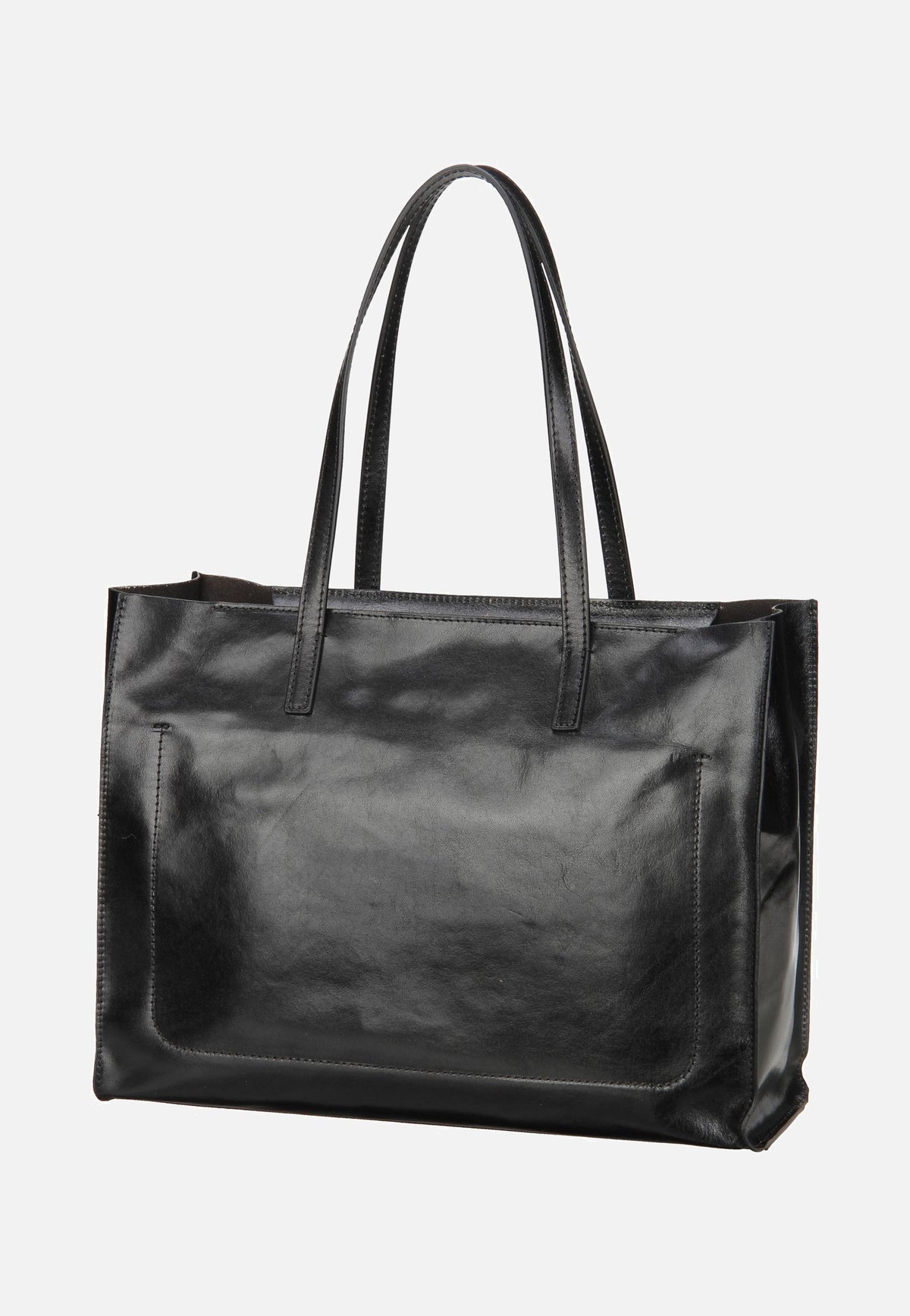 The Bridge Mirra Shopping with Zip 1314 Nero/Oro Acquirente