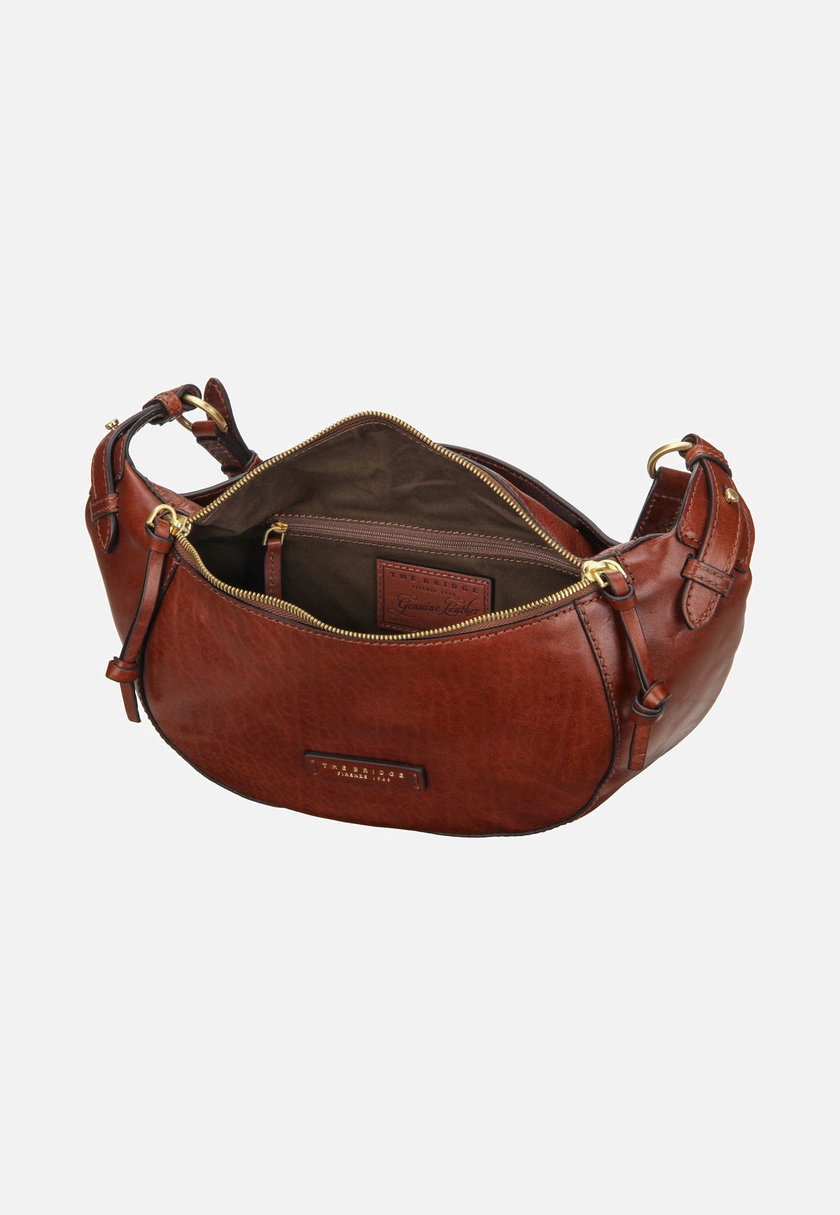 The Bridge Story Donna Bum Bag 4103 Marrone/Oro Draagtas