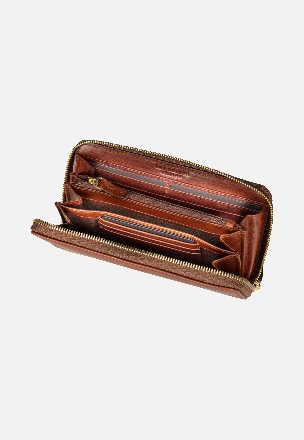 The Bridge Story Donna Lady Wallet 7131 Marrone Wallet