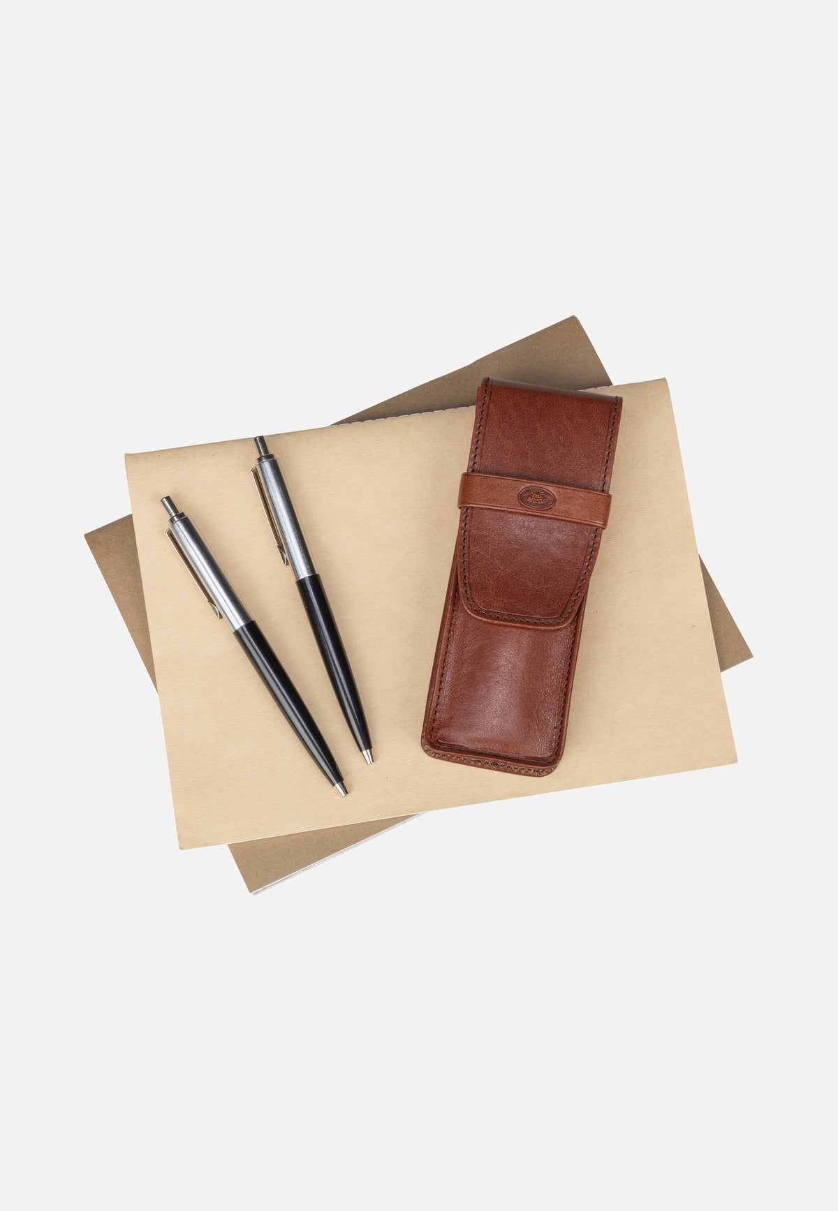 The Bridge Story Exclusive Pen Case 2036 Marrone Pencil Case