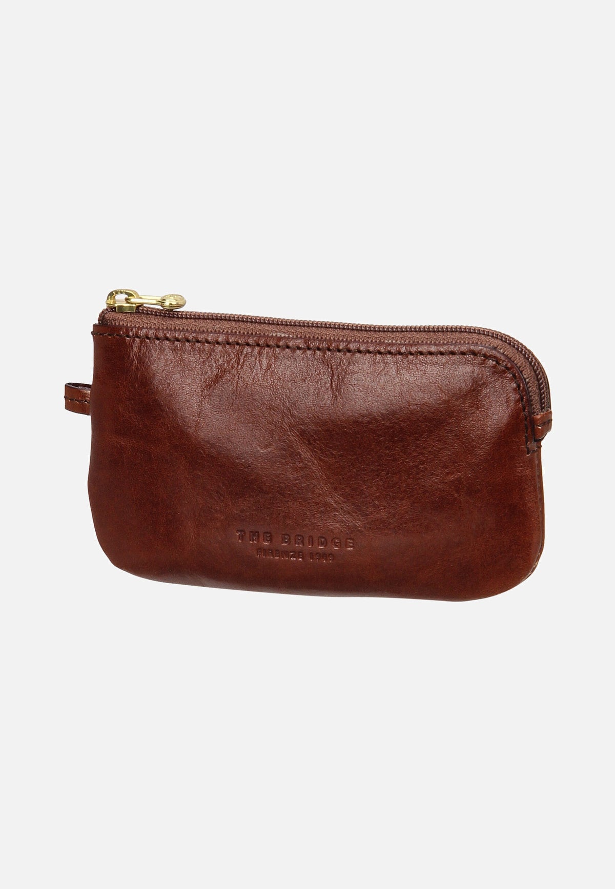 The Bridge Story Uomo 1101 Marrone/Oro Key Case