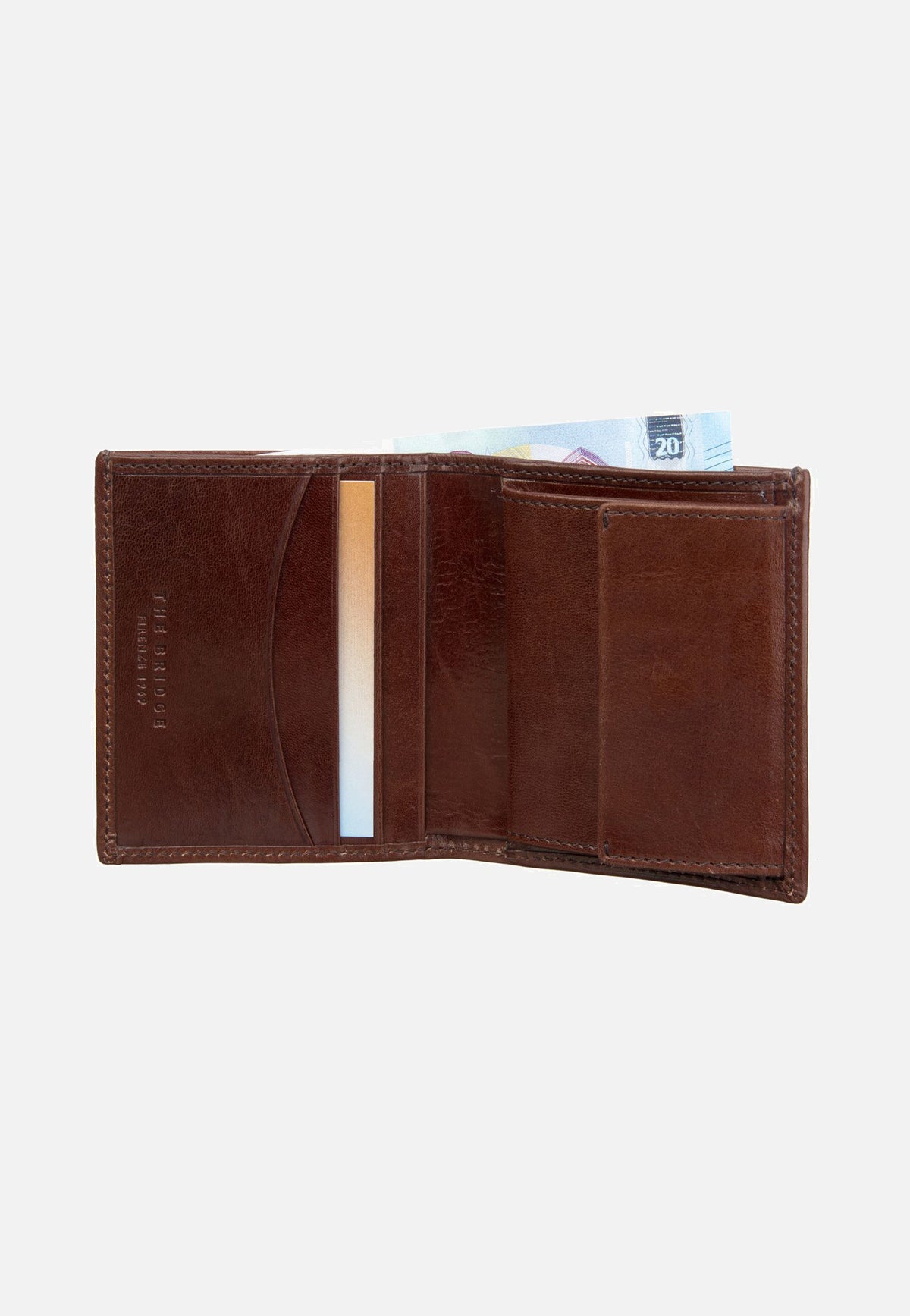 The Bridge Story Uomo Braun Wallet