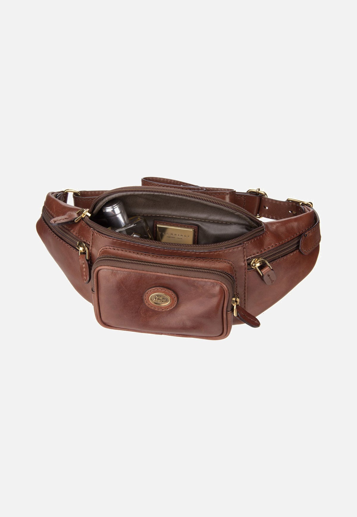 The Bridge Story Viaggio 8001 Marrone Fanny Pack