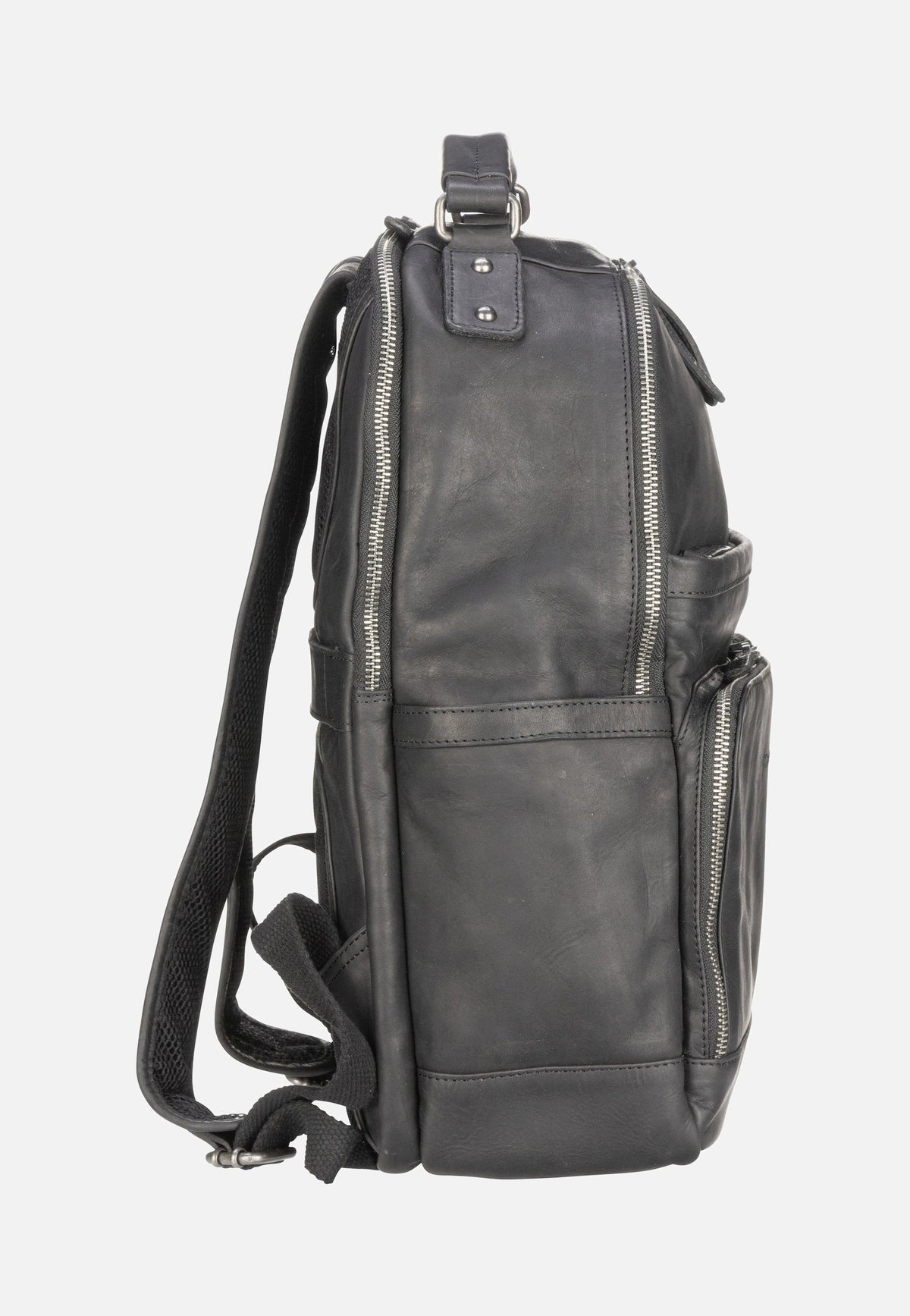 The Chesterfield Brand Austin 0184 Black Backpack