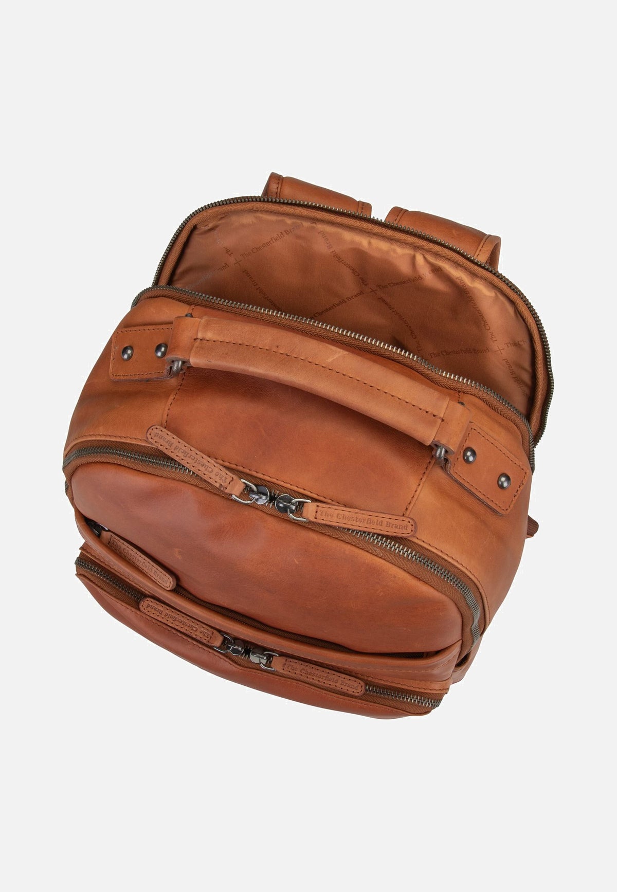 The Chesterfield Brand Austin 0184 Cognac Backpack