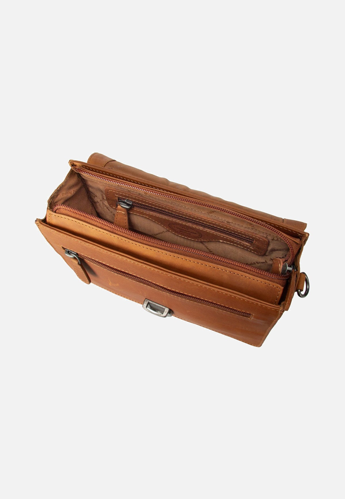 The Chesterfield Brand Lucca 1270 Cognac Crossbody Bag