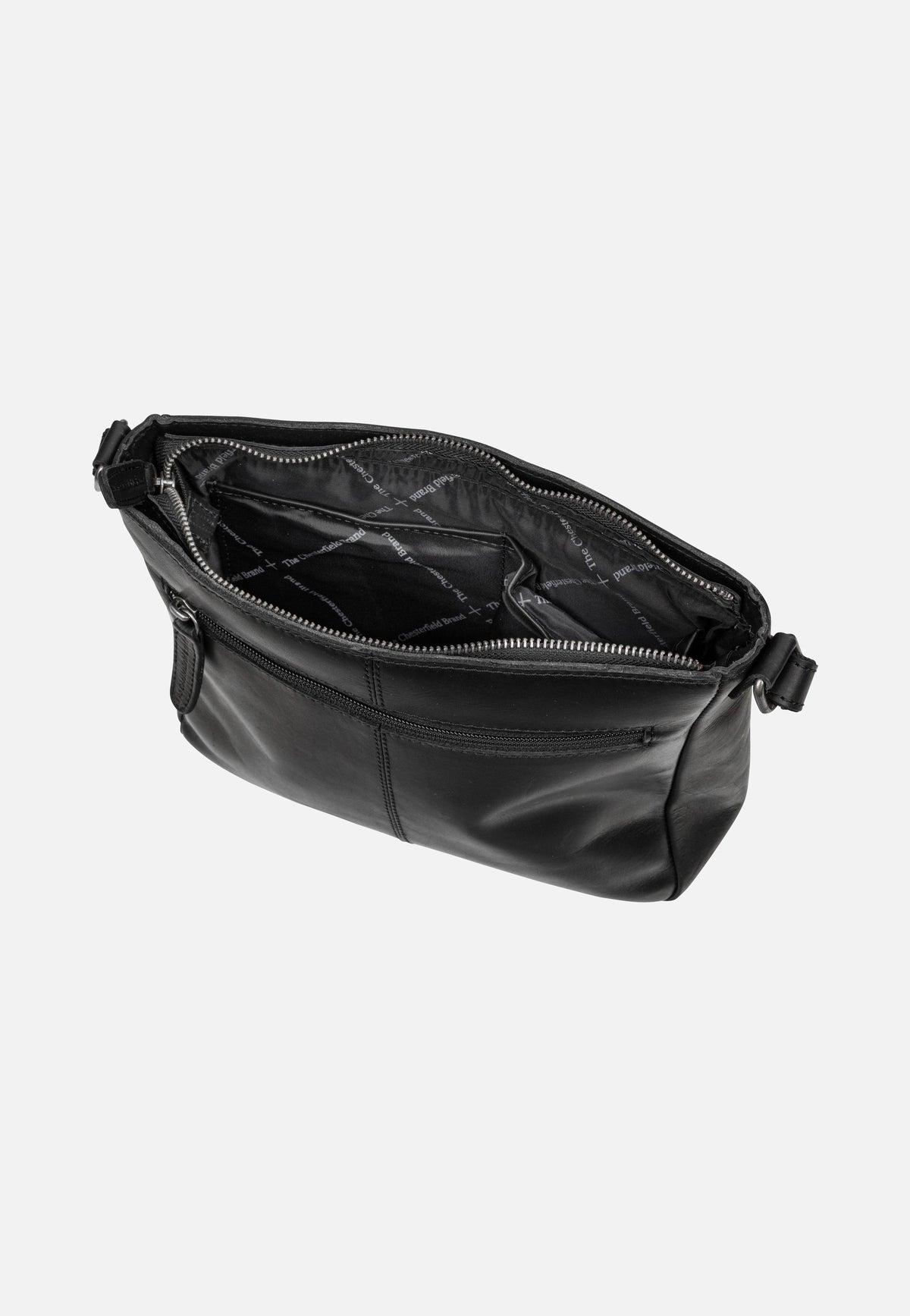 The Chesterfield Brand Mumbai 1172 Black Pouch Bag