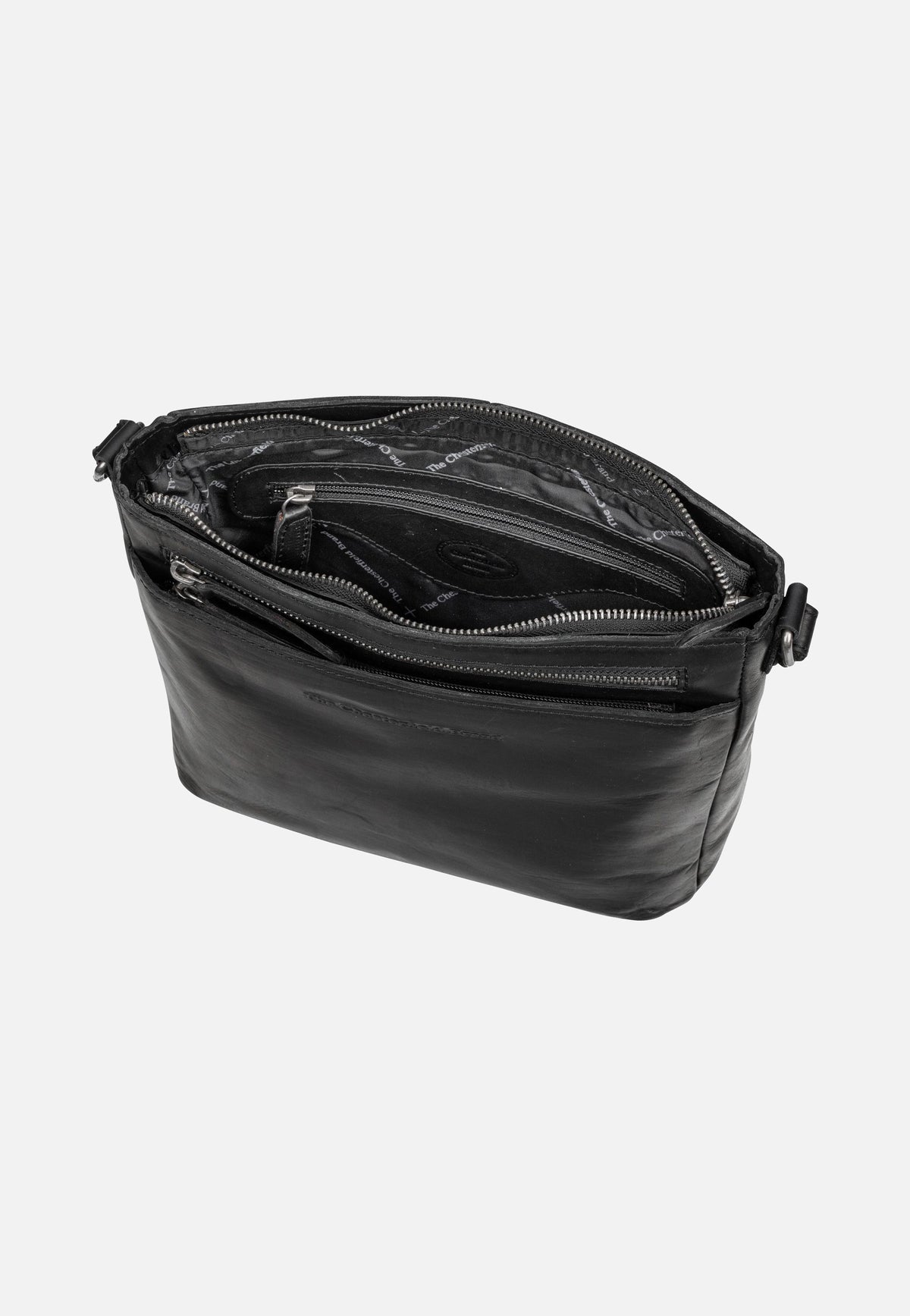 The Chesterfield Brand Mumbai 1172 Black Pouch Bag