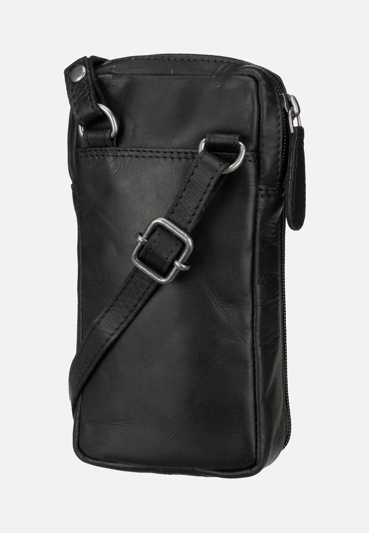 The Chesterfield Brand Valdes 1325 Black Phone Pouch