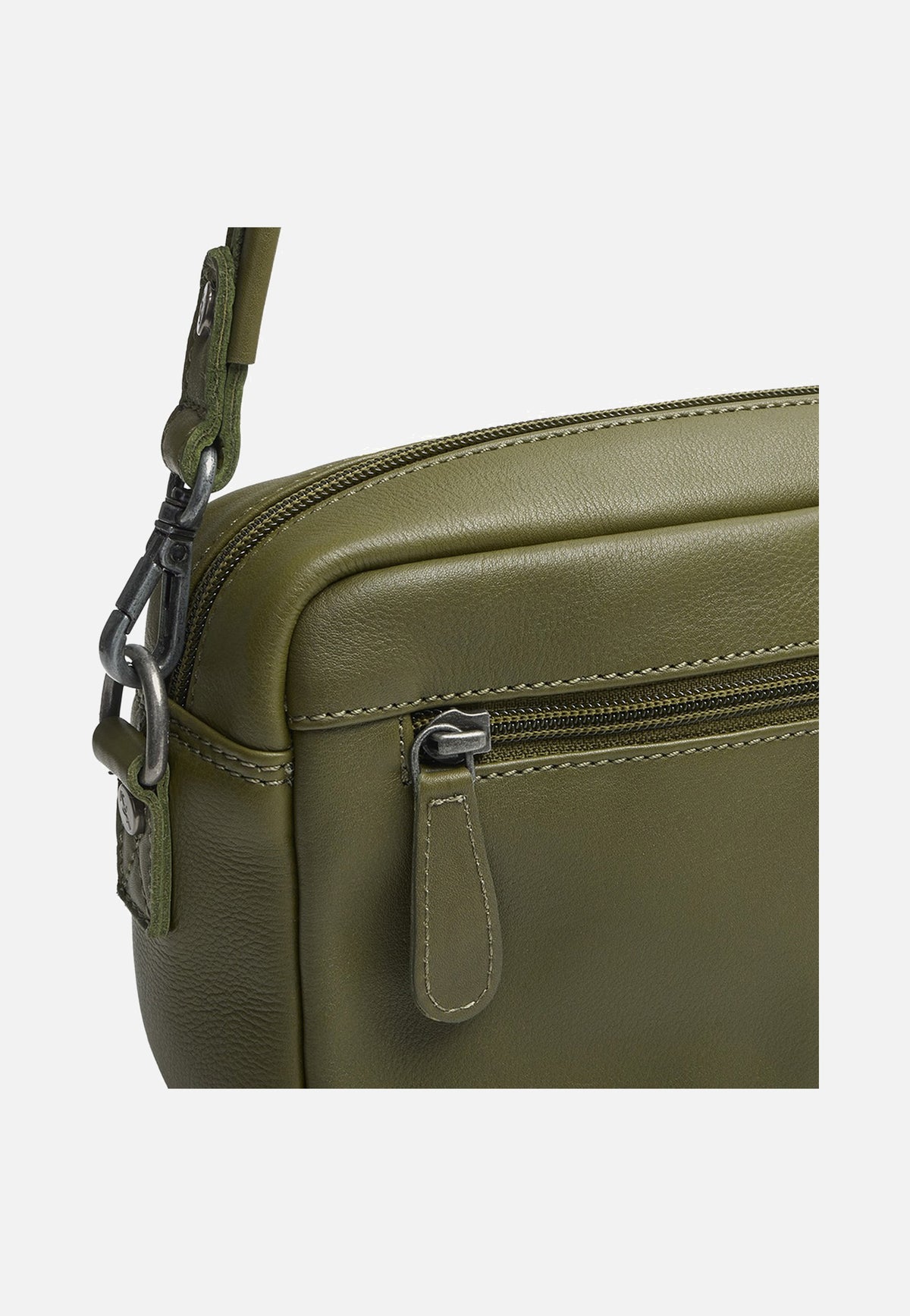 The Chesterfield Brand Liora 1420 Olive Green Borsa a tracolla