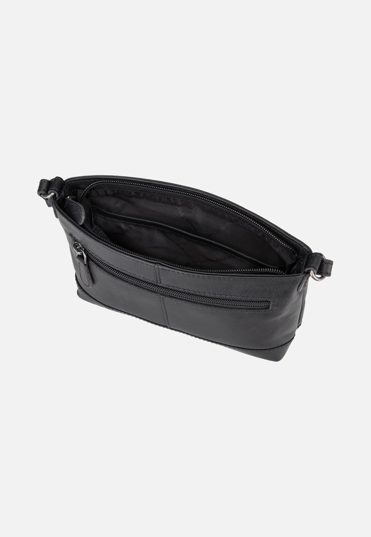 The Chesterfield Brand Salerno 1210 Black Crossbody Bag