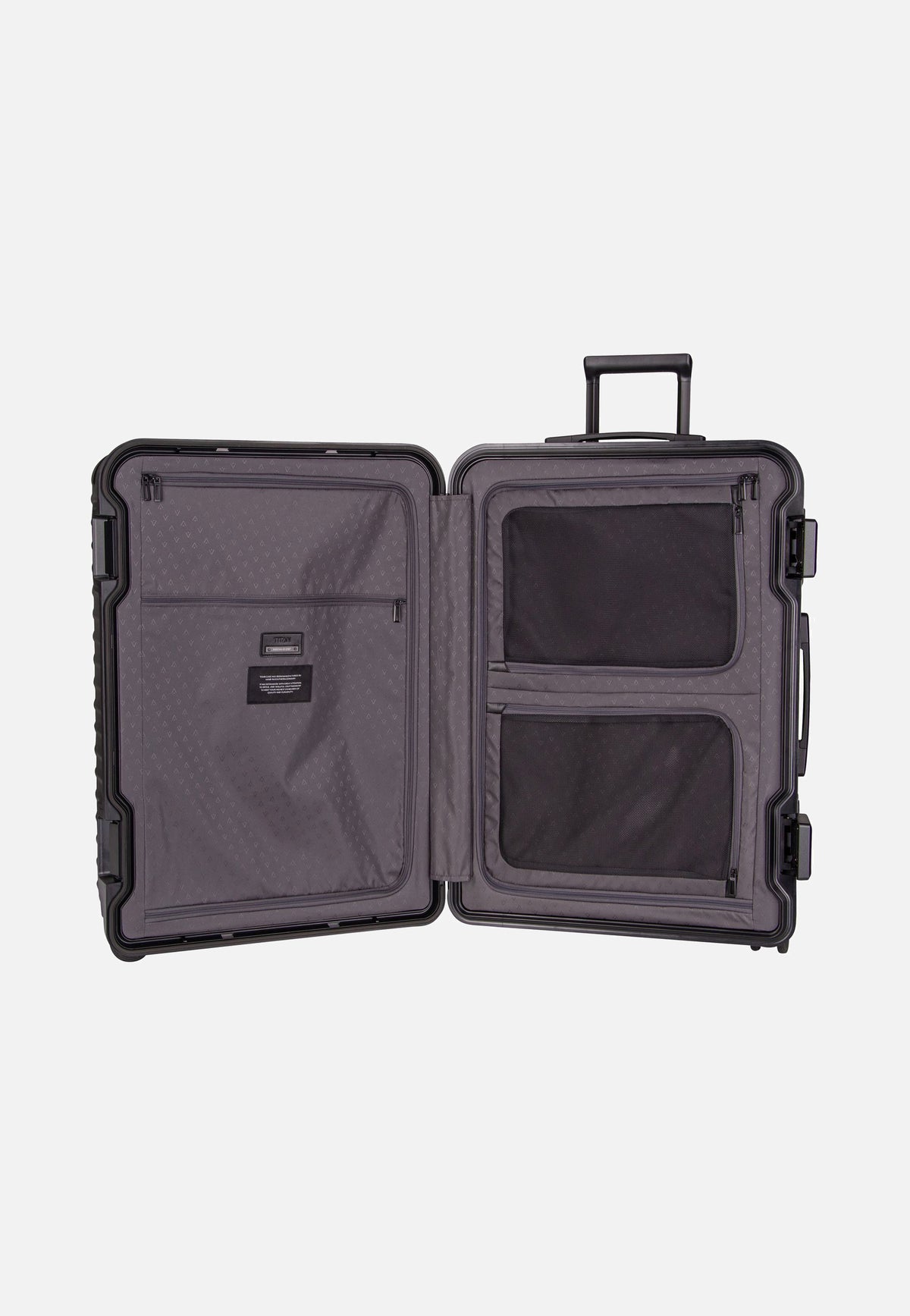Titan OVERSEAS 4w Trolley L Nightshade Black Maleta