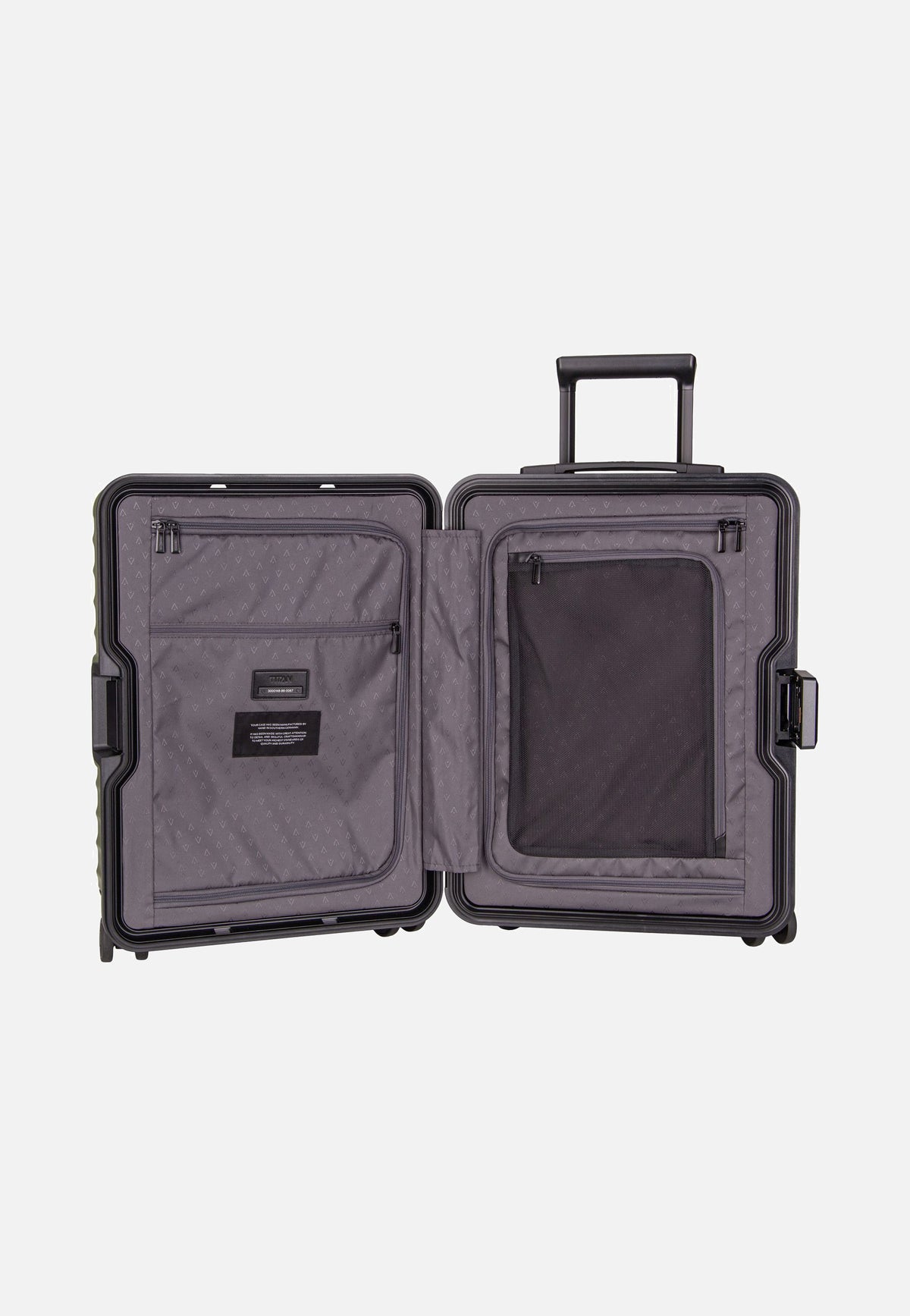 Titan OVERSEAS 4w Trolley S20 Forest Green Suitcase