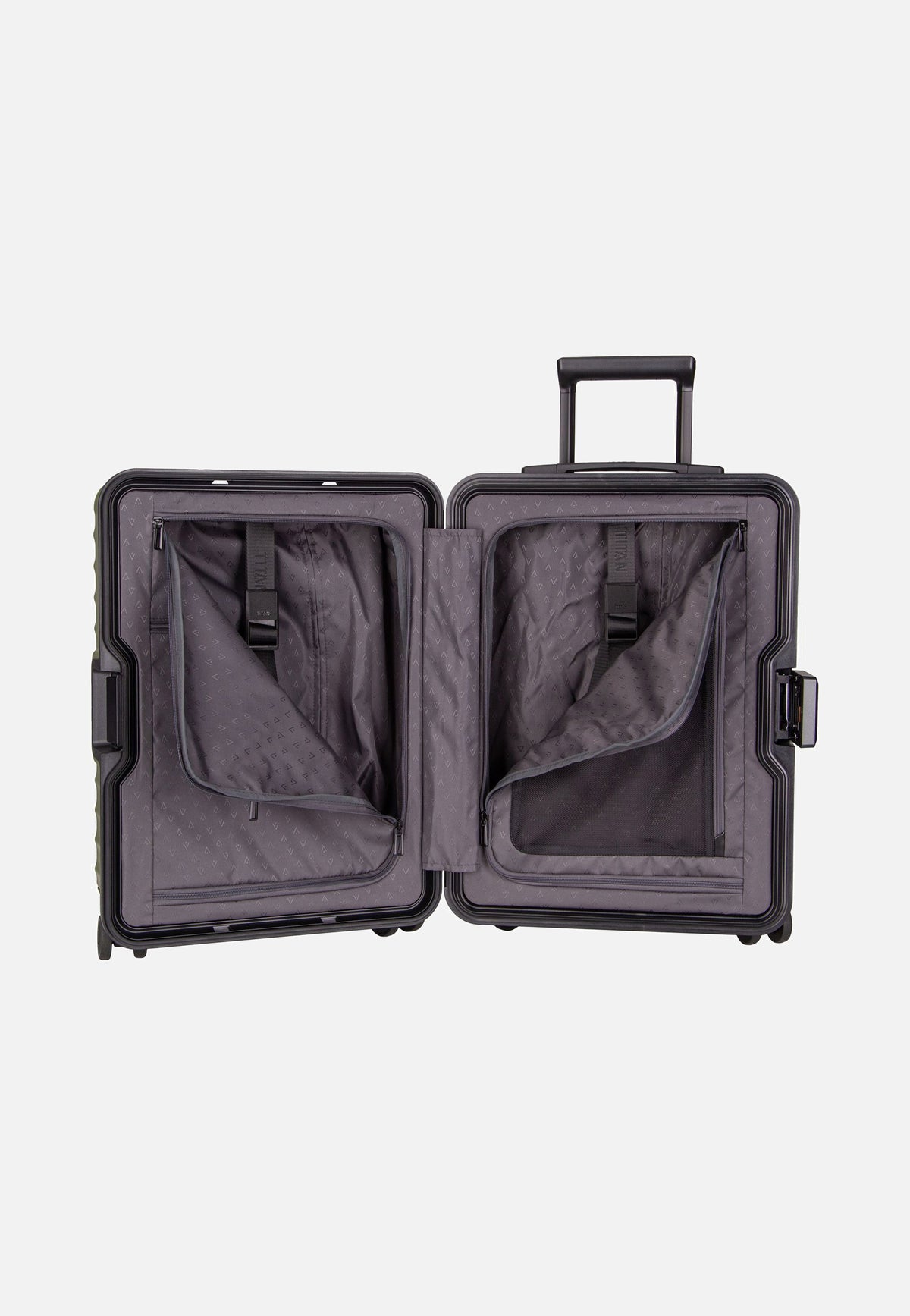 Titan OVERSEAS 4w Trolley S20 Forest Green Suitcase